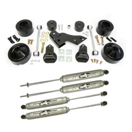 Kit câles Rubicon Express +2.5" avec Amortisseurs RXJ Wrangler JK