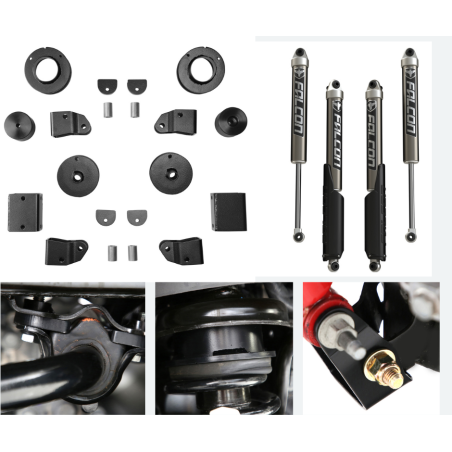 Kit suspension économique Rubicon Express + Falcon 2.1 Jeep Wrangler JL