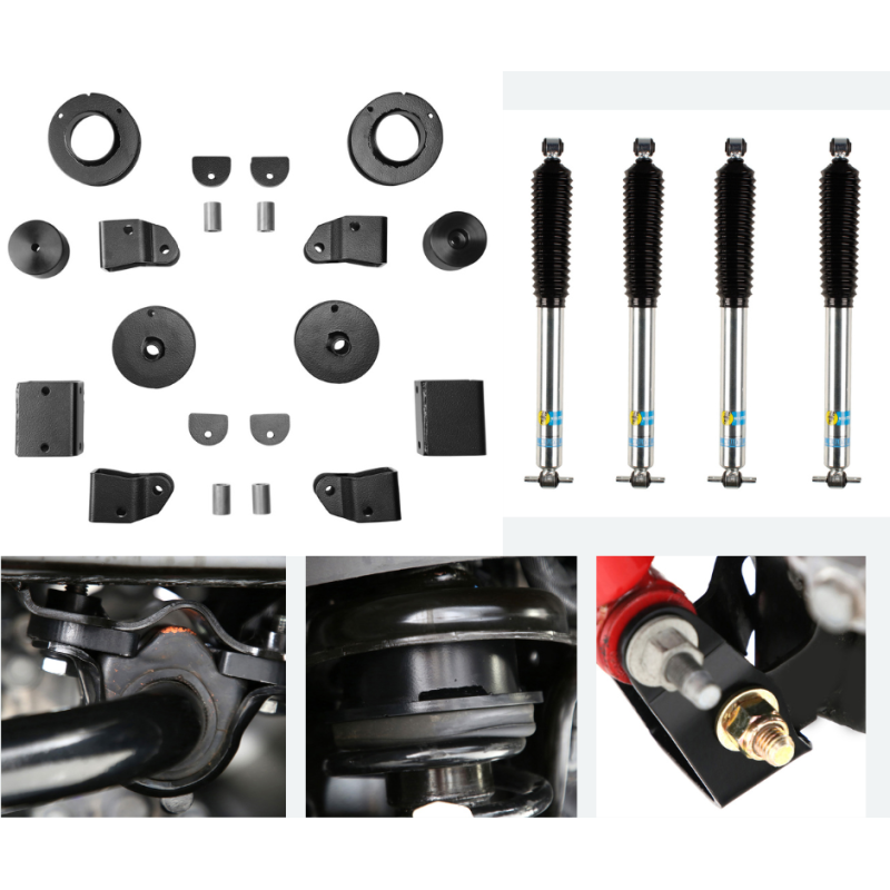 Kit câles 2" Rubicon Express + Bilstein 5100 Jeep Wrangler JL Kit câles 2" Rubicon Express + Bilstein 5100 Jeep Wrangler JL