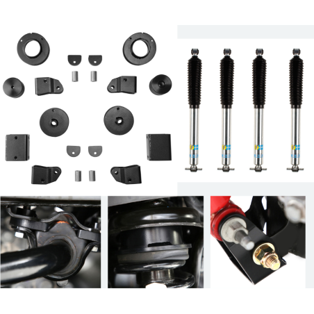 Kit câles 2" Rubicon Express + Bilstein 5100 Jeep Wrangler JL