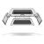 Hardtop acier RSI SmartCap Evoc Commercial Ford Ranger Supercabine 2023+