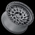 Jante aluminium Black Rhino Shredder Matte Gunmetal