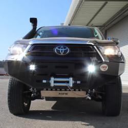 Pare-chocs acier support treuil Asfir pour Toyota Hilux 2021-2024