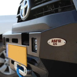 Pare-chocs acier support treuil Asfir pour Toyota Hilux 2021-2024