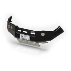 Pare-chocs acier support treuil Asfir pour Nissan Navara D40