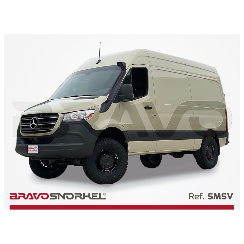 Snorkel Bravo Mercedes Sprinter W907/910 à partir de 2018 Snorkel Bravo Mercedes Sprinter W907/910 à partir de 2018