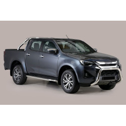 Marchepieds plats Isuzu D-Max Double-Cabine 2020-2025