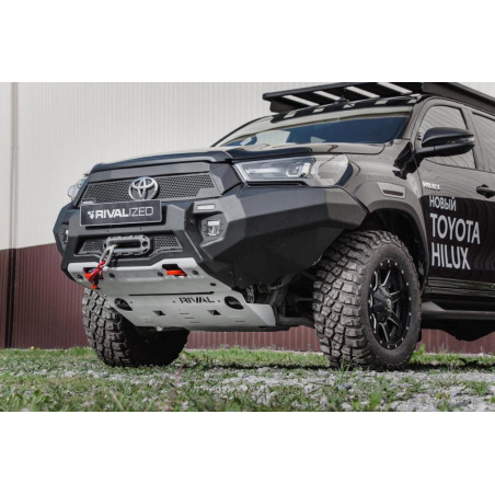 Pare-chocs avant aluminium Rival pour Toyota Hilux à partir de 2021