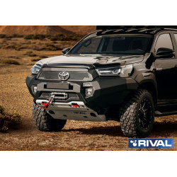 Pare-chocs avant aluminium Rival pour Toyota Hilux à partir de 2021