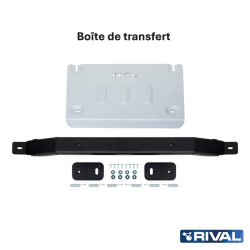 Blindage aluminium Rival boîte de transfert Ford Ranger Raptor 2023+