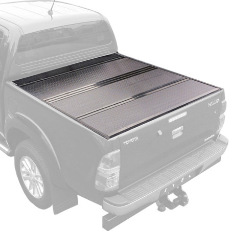 Couvre benne rigide 3 volets OFD Toyota Hilux 2016-2024