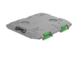 Caisse de rangement étanche Oveland Tred GT Grise 65 litres