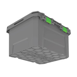 Caisse de rangement étanche Oveland Tred GT Grise 65 litres