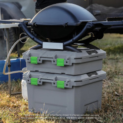 Caisse de rangement étanche Oveland Tred GT Grise 65 litres