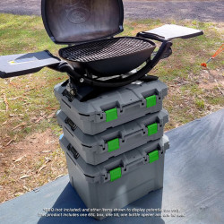 Caisse de rangement étanche Oveland Tred GT Grise 65 litres