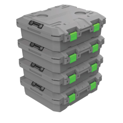 Caisse de rangement étanche Oveland Tred GT Grise 25 litres