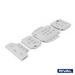 Blindages de protection aluminium Rival pour Dodge Ram 1500 2018+