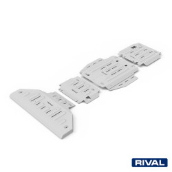 Blindages de protection aluminium Rival pour Dodge Ram 1500 5.7L + TRX 6.2L V8