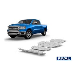 Blindages de protection aluminium Rival pour Dodge Ram 1500 2018+