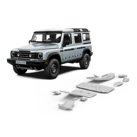 Blindages 5 pièces aluminium Rival pour Ineos Grenadier à partir de 2023