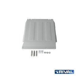 Blindage protection boîte de vitesses aluminium Rival pour Ford Ranger Raptor PX 2.0 Bi-Turbo 2019-2022
