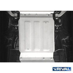 Blindage protection boîte de vitesses aluminium Rival pour Ford Ranger Raptor PX 2.0 Bi-Turbo 2019-2022