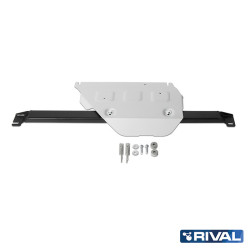 Blindage protection boîte de transfert aluminium Rival pour Ford Ranger Raptor PX 2.0 Bi-Turbo 2019-2022