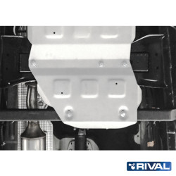 Blindage protection boîte de transfert aluminium Rival pour Ford Ranger Raptor PX 2.0 Bi-Turbo 2019-2022