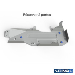 Blindage Réservoir aluminium Rival pour Jeep Wrangler JK 3.6L 2 portes 2007-2017