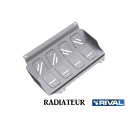 Blindages de protection aluminium Rival Mitsubishi L200 2007-2014