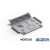 Blindages de protection aluminium Rival Mitsubishi L200 2007-2014