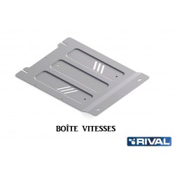 Blindages de protection aluminium Rival boite vitesses pour Mitsubishi L200