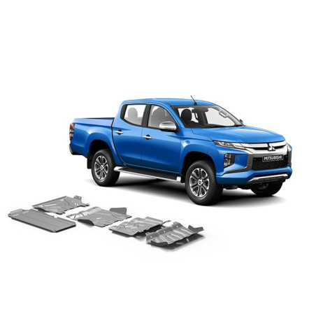 Blindage de protection aluminium Rival Mitsubishi L200 2019-2023