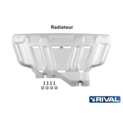 Blindage aluminium Rival Radiateur Volkswagen Amarok 2023+