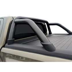 Roll Bar acier Noir pour couvre benne rideau Mountain Top