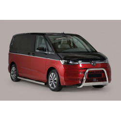 Marchepieds tubulaires acier Volkswagen Multivan T7 2021+