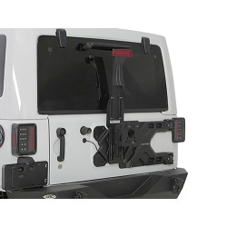 Support Roue de secours Smittybilt Jeep Wrangler JK 2007-2017