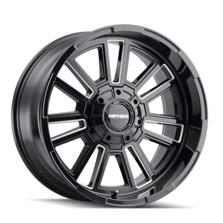 Jante aluminium O.C Wheels OC8115 Apollo Gloss Black Milled