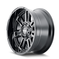 Jante aluminium O.C Wheels OC8115 Apollo Gloss Black Milled