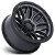 Jante Fuel Off-Road Surge FC881 Gloss Black Machined