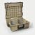 Boîtes à outils Halfrack 32 pour système de rangement Decked pour tous pickup