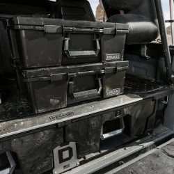 Boîtes à outils Halfrack 32 pour système de rangement Decked pour tous pickup