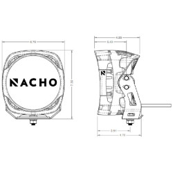 Phare Nacho ARB Grande Supreme 100 Ambre
