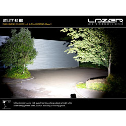 Phare de travail LED Utility 80-HD Lazer Lamps