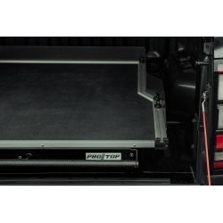 Plateau coulissant aluminium revêtement Rhino Deck Pro//Top Isuzu D-Max 2021-2025