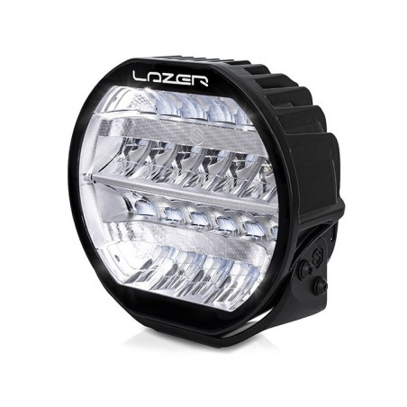 Phare LED Sentinel 9" Lazer Chrome avec feux de position