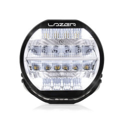 Phare LED Sentinel 9" Lazer Chrome avec feux de position