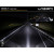 Phare LED Sentinel 9" Lazer Chrome avec feux de position