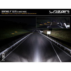Phare LED Sentinel 9" Elite Lazer Noir