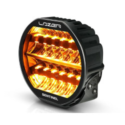 Phare LED Lazer Sentinel 9" Highline avec balise intégrée Noir